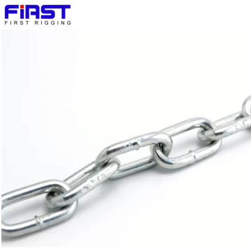 High Quality  Steel Link Chain Hot DIP Galvanised Round Long Link Chain